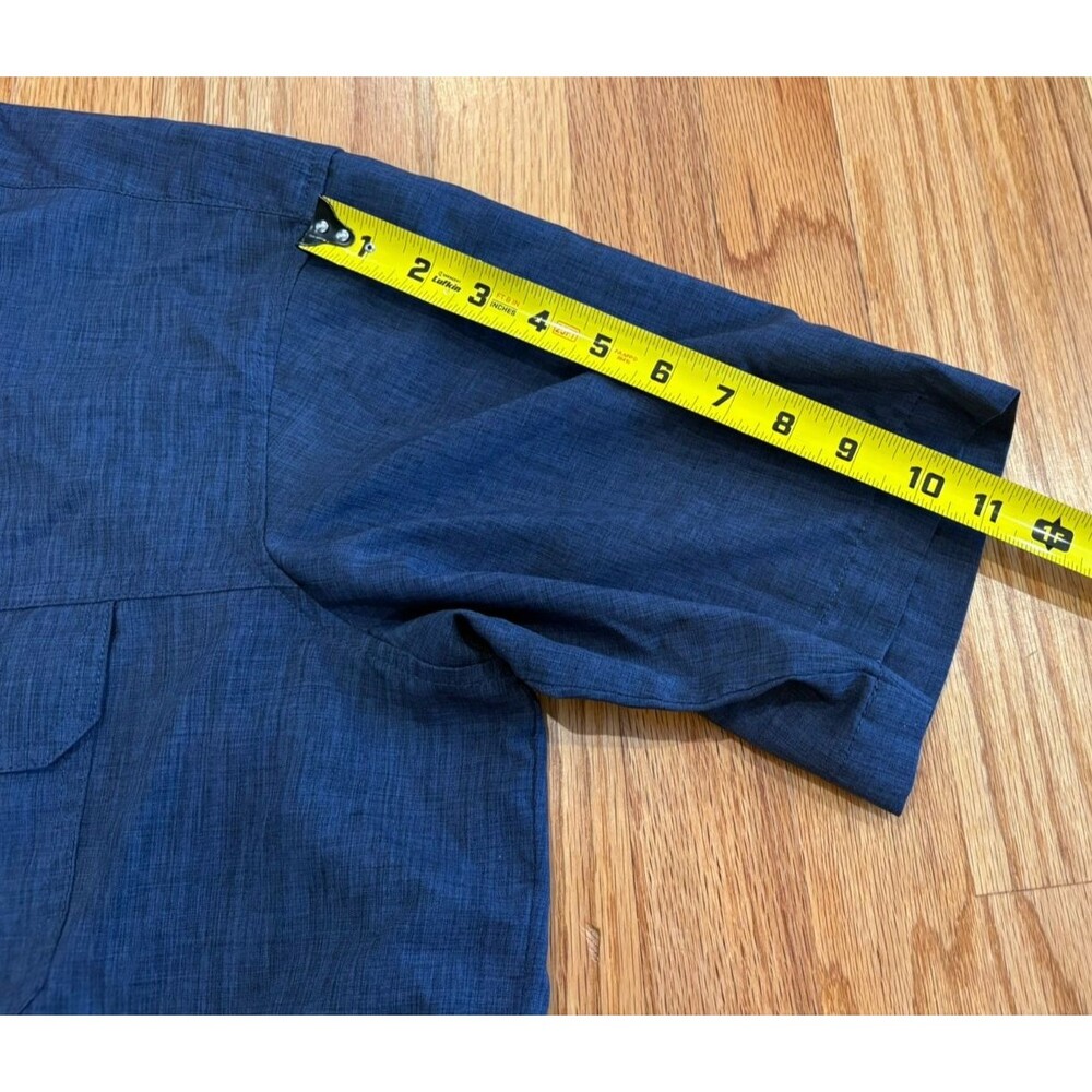 Orvis Shirt Mens Size XXL Navy Blue Classic Collection Short Sleeve Tech Fishing - Picture 10 of 10